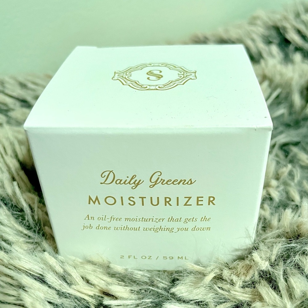 🥬 Sorella Apothecary DAILY GREENS MOISTURIZER VEGAN ORGANIC 2 oz NEW IN BOX!